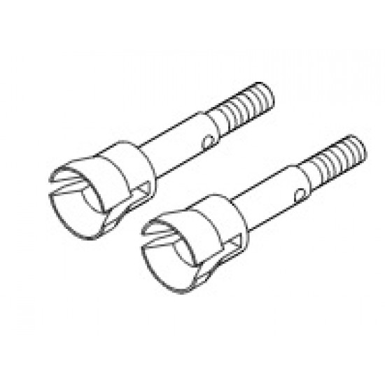 SWORKz Fox44 Rear Wheel Axle