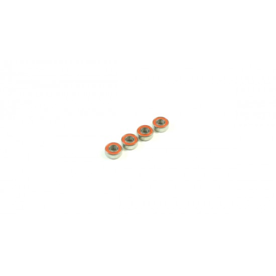 SWORKz Ball Bearing 5x11x4 RED Rubber (4)