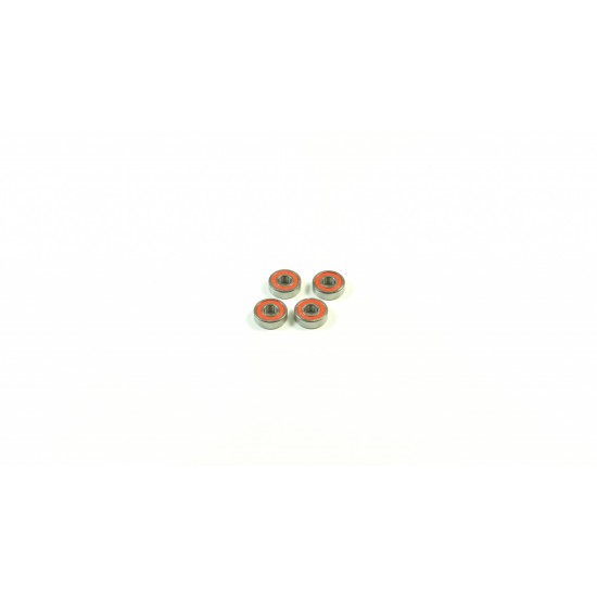 SWORKz Ball-Bearing 5x13x4 RED Rubber (4)