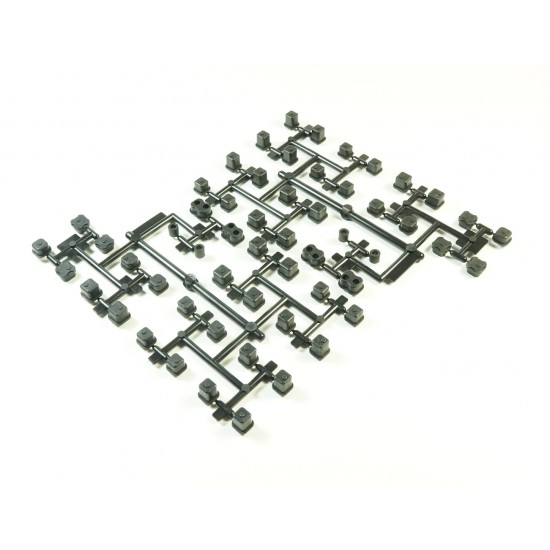 SWORKz Plastic Inserts Set (2Set) - črn ali rdeč