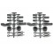 SWORKz S35/S350 Ball End Set with Shock Plastic Parts Set