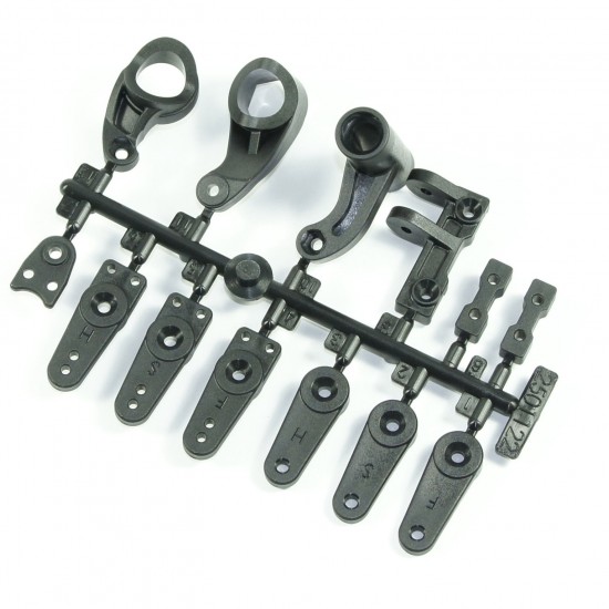 SWORKz Durable Setting Bellcrank Set with Servo Horn Set 2.0