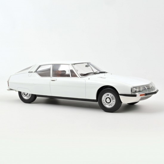 Solido 1/12 Citroën SM 1970 White Genova Presentation Version - Limited edition