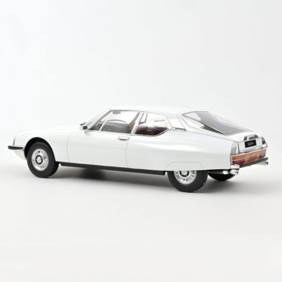 Solido 1/12 Citroën SM 1970 White Genova Presentation Version - Limited edition