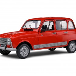 Solido 1/12 Renault R4 GTL red