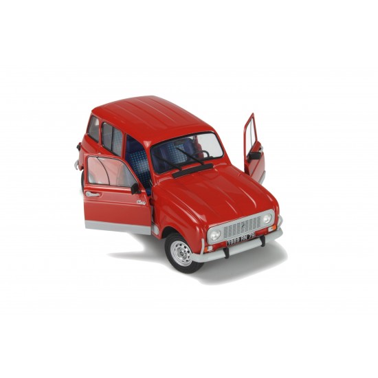 Solido 1/18 Renault 4L Clan 1978, rouge