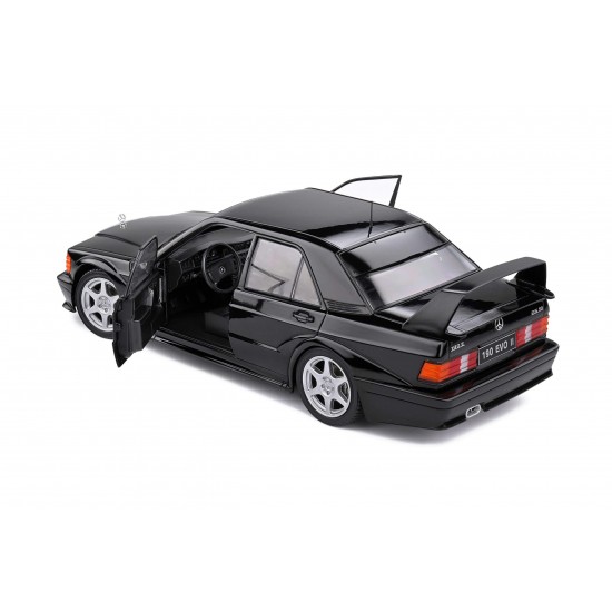 Solido 1/18 Mercedes-Benz 190 EVO II (W201) black 1990