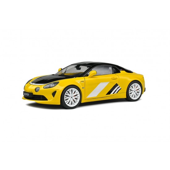 Solido 1/18 Alpine A110S Tour de Corse 75 2022 yellow
