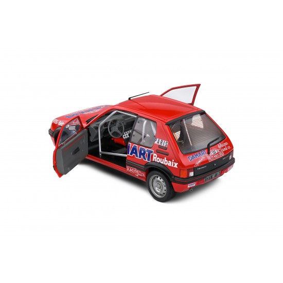 Solido 1/18 Peugeot 205 GTI 1,6L – Rallye Monte Carlo – 1986 – #132 Delecour/Pauwels