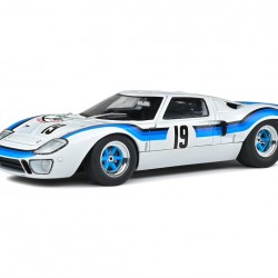 Solido 1/18 Ford GT40 MK.1 white #19 E.Marta Angola Championship 1973