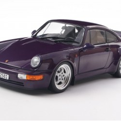 Solido 1/18 Porsche 911 (964) Turbo Violet Blue Metallic 1990
