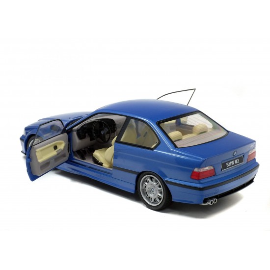 Solido 1/18 BMW E36 Coupe 1990 Bleu Estoril