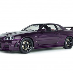 Solido 1/18 Nissan Skyline GT-R (BNR34) Z-TUNE 1999, midnight purple