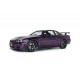 Solido 1/18 Nissan Skyline GT-R (BNR34) Z-TUNE 1999, midnight purple