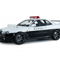 Solido 1/18 Nissan Skyline GT-R (BNR34) 1999 Japanese Police