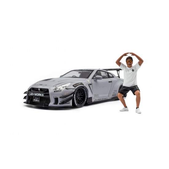 Solido 1/18 Nissan GT-R (R35) W/Liberty Walk Body kit 2.0 fighter livery 2018