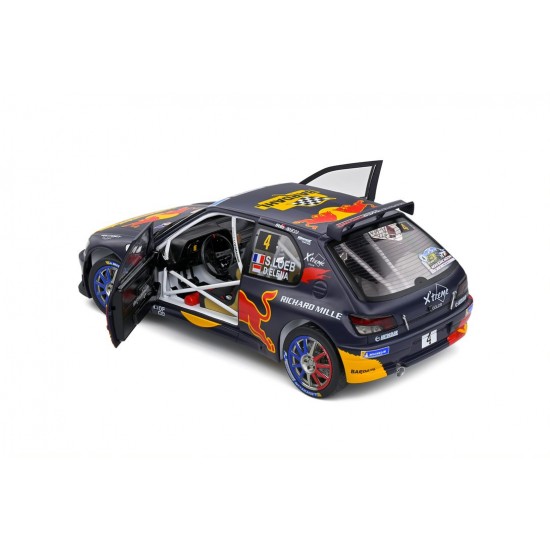 Solido 1/18 Peugeot 306 Maxi Black RallyE Du Mont Blanc S. Loeb / D. Elena 2021