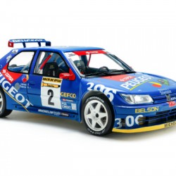 Solido 1/18 Peugeot 306 Maxi Rallye de Avilès 1997 #2 Azcona-Billmaier