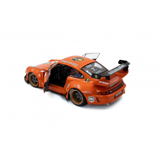 Solido 1/18 Porsche RWB Bodykit Orange 2020