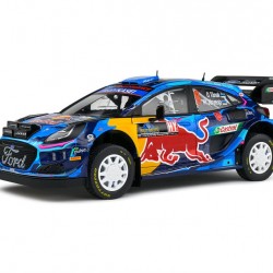 Solido 1/18 Ford Puma Rally1 hybrid blue #8 Tanak Rally Suede 2023