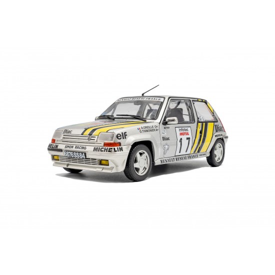 Solido 1/18 Renault 5 GT TURBO MK2 - Tour de Corse 1989 - #17 A.OREILLE
