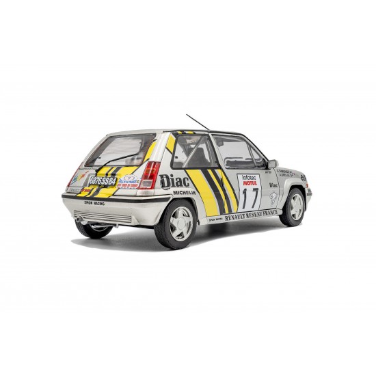 Solido 1/18 Renault 5 GT TURBO MK2 - Tour de Corse 1989 - #17 A.OREILLE