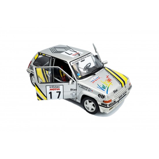 Solido 1/18 Renault 5 GT TURBO MK2 - Tour de Corse 1989 - #17 A.OREILLE
