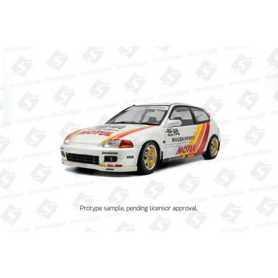 Solido 1/18 Honda Civic (EG6) Solido Works Mugen Racing 1992, white