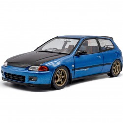 Solido 1/18 Honda Civic (EG6) Solido Works cobalt blue pearl 1991