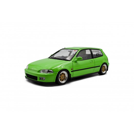 Solido 1/18 Honda Civic (EG6) Solido works 1991 neon green