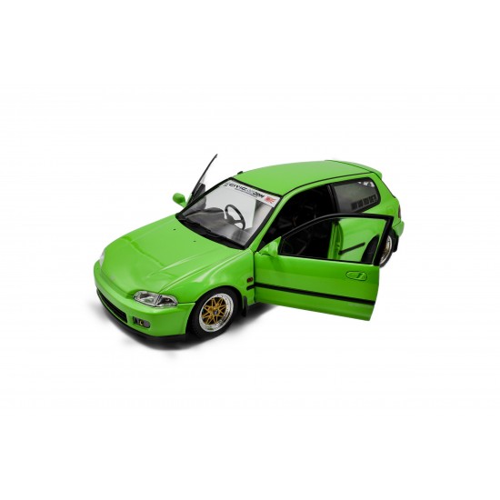 Solido 1/18 Honda Civic (EG6) Solido works 1991 neon green