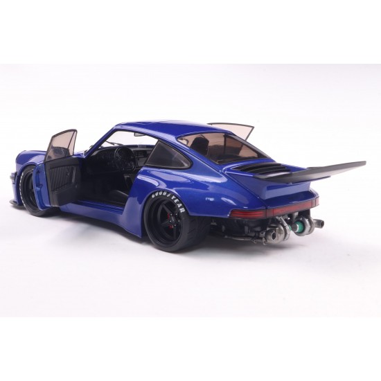 Solido 1/18 Porsche KS-R by KHYZYL SALEEM - Dark Blue Metallic - 2024