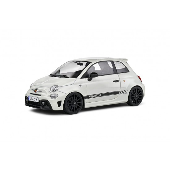 Solido 1/18 Fiat F595 Abarth 2022, white