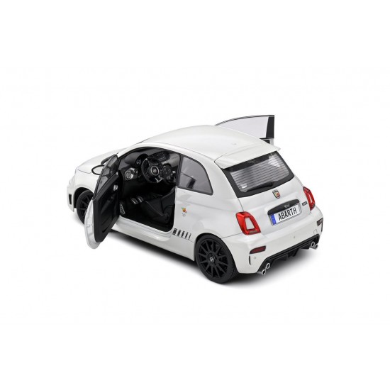 Solido 1/18 Fiat F595 Abarth 2022, white