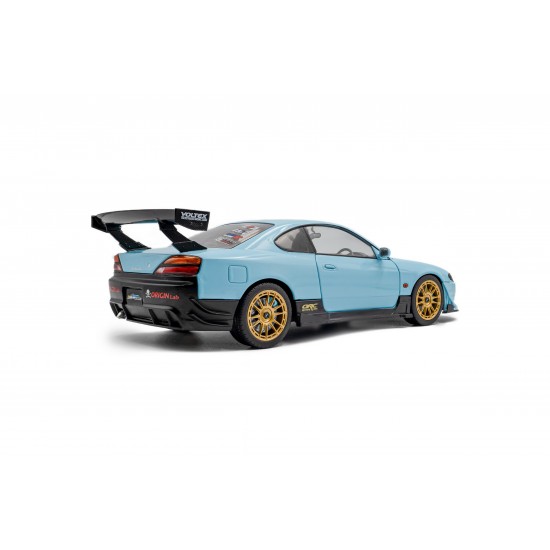 Solido 1/18 Nissan Silvia (S15) Spec-R Aero SOLIDO WORKS 1999 baby blue