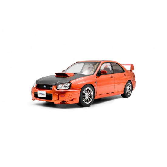 Solido 1/18 Subaru IMPREZA WRX STI 2023 orange metallic