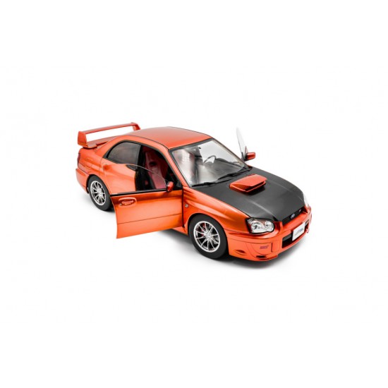 Solido 1/18 Subaru IMPREZA WRX STI 2023 orange metallic