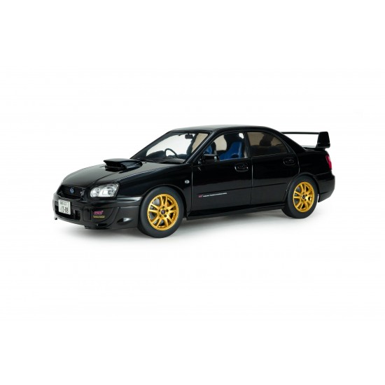 Solido 1/18 Subaru Impreza WRX STI 2004, Java black pearl