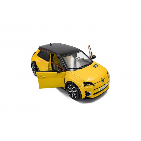 Solido 1/18 Renault 5 E-TECH - Jaune Pop - 2024