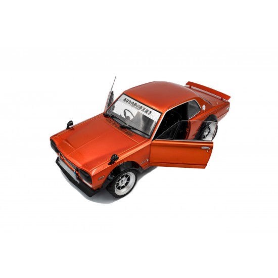 Solido 1/18 Nissan Skyline (C10) Hakosuka Solido Works orange metallic 1970