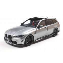 Solido 1/18 BMW M3 Touring with Performance Parts 2024, Frozen Pure Grey Metallic