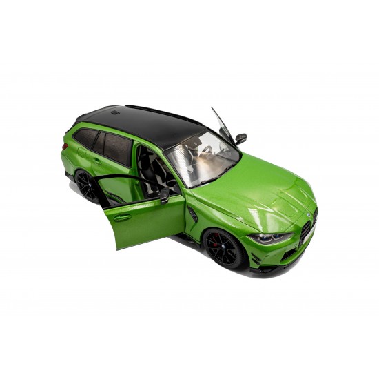 Solido 1/18 BMW M3 (G81) Touring with Performance Parts Green Metallic 2024