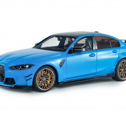 Solido 1/18 BMW M3 Performance parts 2024, Daytona beach blue