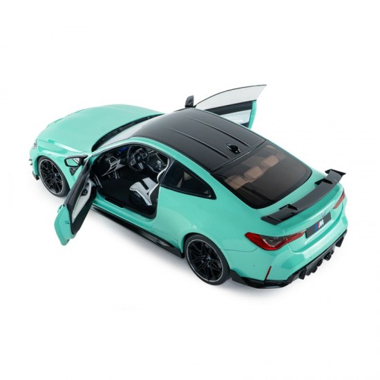 Solido 1/18 BMW M4 Performance parts 2025 Solido Works Turquoise