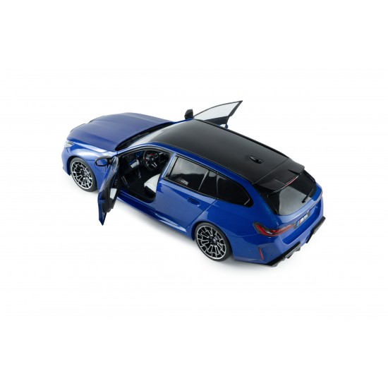 Solido 1/18 BMW M5 Touring - M Marina Bay Blue Metallic - 2024