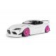 Solido 1/18 Toyota GR Supra Liberty Walk body kit 2025, white pink