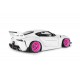 Solido 1/18 Toyota GR Supra Liberty Walk body kit 2025, white pink