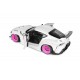 Solido 1/18 Toyota GR Supra Liberty Walk body kit 2025, white pink