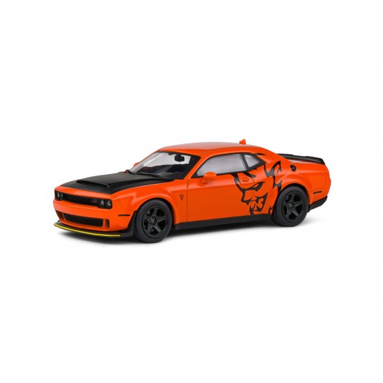 Solido 1/43 Dodge Challenger SRT Demon Orange 2018
