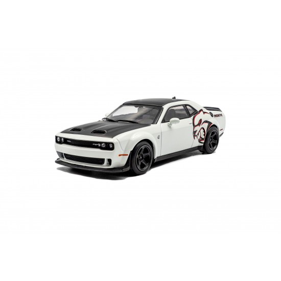 Solido 1/43 Dodge Challenger SRT Hellcat Redeye Widebody Custom - White Knuckle - 2020